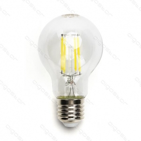 Obrázok pre LED žiarovka E27 8W/1050lm , A60 LED vlákno , Studená biela