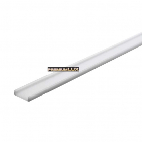 Krytka biela pre Led profil Minilux 1m Obrázok pre Krytka biela pre Led profil Minilux 1m