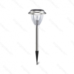 Obrázok pre Solárna LED záhradná lampa 0,08W/1.4lm , IP44 , Studená biela