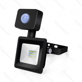 Obrázok pre LED reflektor 10W/900lm , so senzorom , studená = 90W