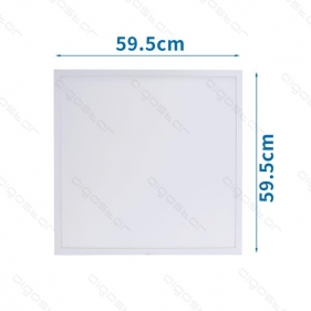 Led Panel štvorcový biely 40W/3600lm 595x595mm Studená biela Obrázok pre Led Panel štvorcový biely 40W/3600lm 595x595mm Studená biela