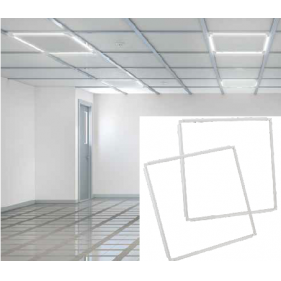 LED svetelný Rám do kazetových stropov 40W/4000lm , 600mm , IP40 , Neutrálna biela Obrázok pre LED svetelný Rám do kazetových stropov 40W/4000lm , 600mm , IP40 , Neutrálna biela