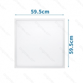 Led Panel štvorcový biely 50W/4500lm 595x595x9mm Studená biela E5 Obrázok pre Led Panel štvorcový biely 50W/4500lm 595x595x9mm Studená biela E5