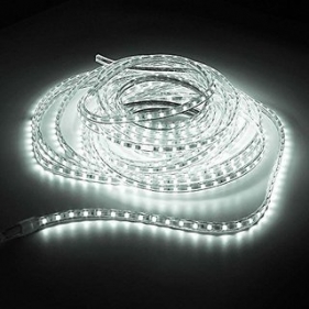 Integrovaný LED pás 230V 5050 vodeodolný IP65 6,5w/m , 60led/m , 330-350Lm/m , - Studená biela - 1m Obrázok pre Integrovaný LED pás 230V 5050 vodeodolný IP65 6,5w/m , 60led/m , 330-350Lm/m , - Studená biela - 1m