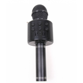 Obrázok pre Multifunkčný bezdrôtový Wireless Karaoke mikrofón, reproduktor / Speaker čierny
