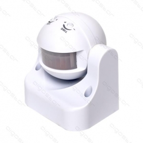 PIR senzor pohybu IP44 230V , Biely Obrázok pre PIR senzor pohybu IP44 230V , Biely