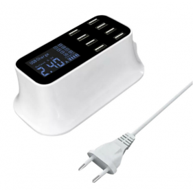 Obrázok pre SMART Nabíjačka, Nabíjacia stanica, Adaptér s 8 USB portami