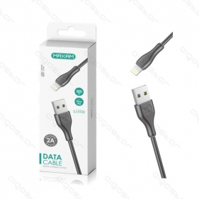 Obrázok pre Nabíjací dátový kábel SJ-3100 USB/iPhone, 1.0M, 2A, Čierny
