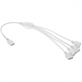 Obrázok pre Konektor - rozvodka RGB 1x4 pin samica / 4x 4 pin samica