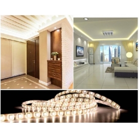 Obrázok pre LED pás prachuvzdorný IP20 9,6w/m , 120led/m , 820Lm/m , 12V DC - Neutrálna biela - 1m
