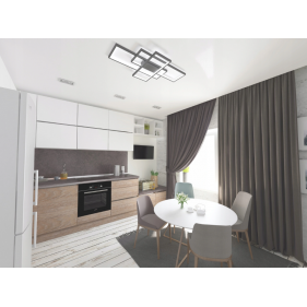 SMART Prisadený luster 120W/230V/Čierna Obrázok pre SMART Prisadený luster 120W/230V/Čierna