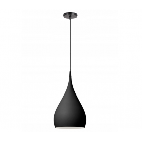 Závesný luster 1xE27/230V/Čierna Obrázok pre Závesný luster 1xE27/230V/Čierna