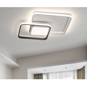 Obrázok pre Prisadený luster 70W/230V/Bielo-čierna