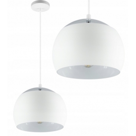 Obrázok pre Závesný luster 1xE27/230V/Biela