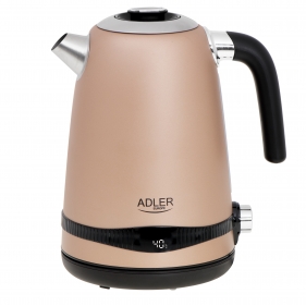Obrázok pre Rýchlovarná kanvica, čajník - 1,7L , LCD , stará ružová - 2200W