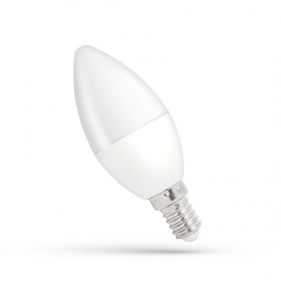 LED žiarovka E14 8W/650lm , svieca C37 , Neutrálna biela Obrázok pre LED žiarovka E14 8W/650lm , svieca C37 , Neutrálna biela