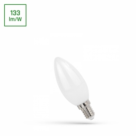 LED žiarovka E14 6W/800lm , svieca C37 , Neurálna biela Obrázok pre LED žiarovka E14 6W/800lm , svieca C37 , Neurálna biela