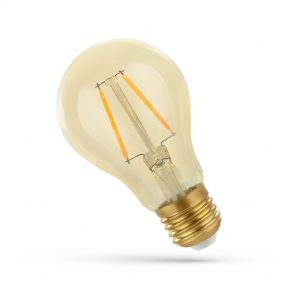 LED žiarovka E27 5W/510lm , klasik LED vlákno , Teplá biela Obrázok pre LED žiarovka E27 5W/510lm , klasik LED vlákno , Teplá biela