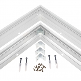 Rám pre LED panel biely 600x600 biely Obrázok pre Rám pre LED panel biely 600x600 biely