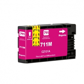 Obrázok pre 1x HP 711XL Magenta - červená 28ml - kompatibil- s čipom