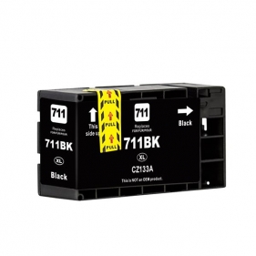 Obrázok pre 1x HP 711XL Black - čierna 75ml - kompatibil- s čipom