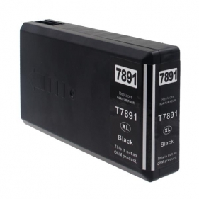 Obrázok pre 1x Epson T7891XL BK - Čierna 70ml