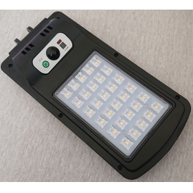 Solárny LED Reflektor 30W , IP65 , so senzorom , Studená biela s diaľkovým ovládaním Obrázok pre Solárny LED Reflektor 30W , IP65 , so senzorom , Studená biela s diaľkovým ovládaním