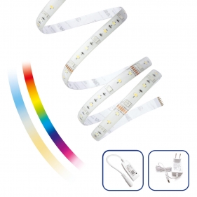 SMART KOMPLET RGBW+CCT LED pás vodeodolný IP44 17w/1200lm , 5M Obrázok pre SMART KOMPLET RGBW+CCT LED pás vodeodolný IP44 17w/1200lm , 5M