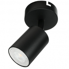 Lampa Luster SIENA 80mm , 1xGU10 matná čierna Obrázok pre Lampa Luster SIENA 80mm , 1xGU10 matná čierna