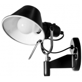 Lampa DARIA E27 fi:150mm l:220mm čierna Obrázok pre Lampa DARIA E27 fi:150mm l:220mm čierna