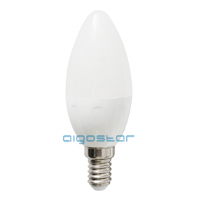 Obrázok pre LED žiarovka E14 3W/225lm , svieca C37 , Studená biela