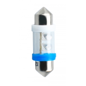 Obrázok pre LED Autožiarovka L022 - C5W 31mm 4LED 3mm , biela