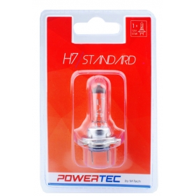 Obrázok pre Autožiarovka Standard H7  12V 55W Powertec