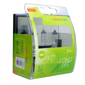 Obrázok pre Autožiarovky Long life H7 12V 55W  DUO 2ks v balení Powertec