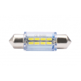 LED Autožiarovka L085 - C5W 36mm 8xSMD , biela Obrázok pre LED Autožiarovka L085 - C5W 36mm 8xSMD , biela
