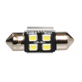 Obrázok pre LED Autožiarovka L345 - C5W 31mm 4xSMD2835 CANBUS , biela