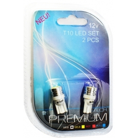Obrázok pre LED Autožiarovka LB015W DUO - W5W / T10 HP , biela