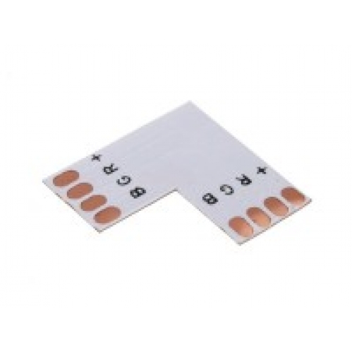 Obrázok pre Rohová spojka pre RGB LED pásiky 10mm P+P