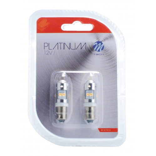 Obrázok pre LED Autožiarovka LB602W DUO - Ba9s 8xSMD2828 CANBUS , biela