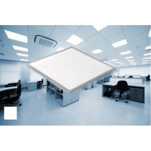 Obrázok pre Led Panel štvorcový strieborný 40W/3600lm 595x595mm Neutrálna biela