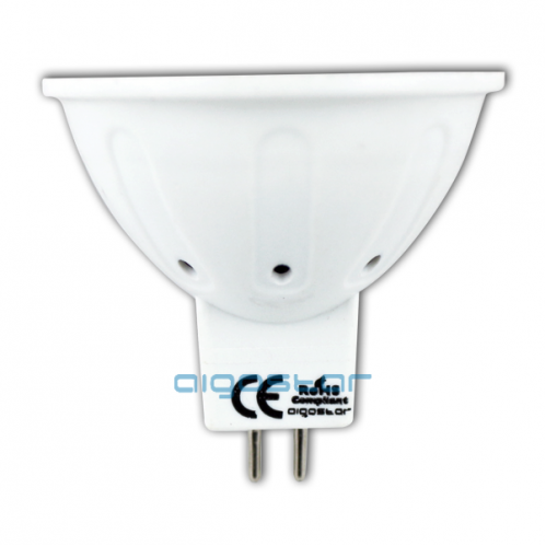 Obrázok pre LED žiarovka MR16 6W/420lm , 12V DC , Studená biela