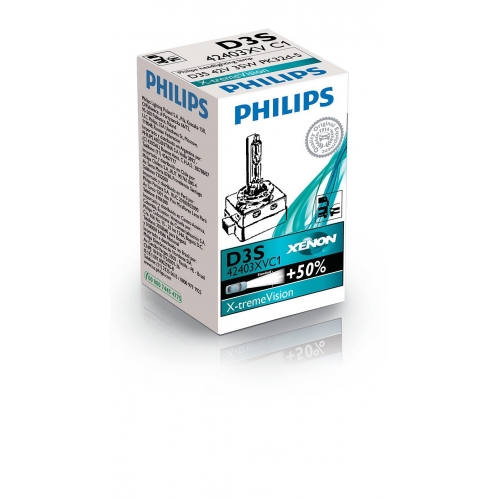 Obrázok pre PHILIPS X-tremeVision 42403XVC1 Xenonová výbojka homologizovaná D3S 6000K