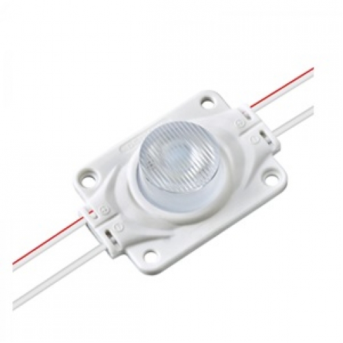 Obrázok pre LED Modul SAMSUNG 1,5W/260lm , 12V , IP65 studená , so šošovkou