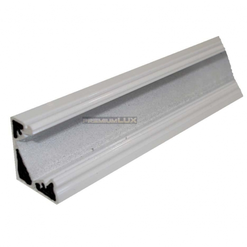 Obrázok pre Led profil rohový hliníkový Minilux biely bez krytky - 1m