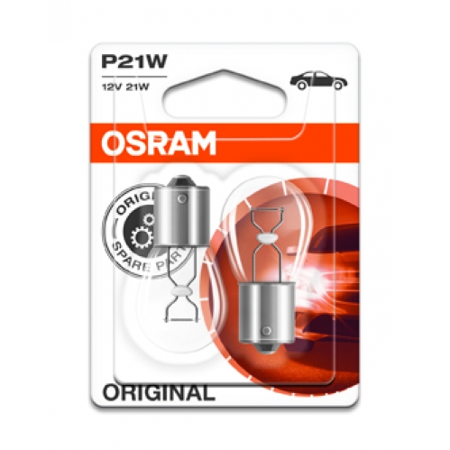 Obrázok pre OSRAM Halogénová Autožiarovka ORIGINAL O7511-02B - Ba15s , 24V , 21W , P21W  , 2ks v balení