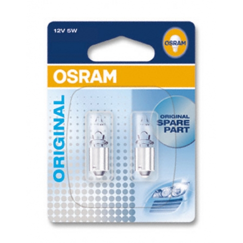 Obrázok pre OSRAM Halogénová Autožiarovka ORIGINAL O64111-02B - Ba9s  , T4W , 5W/12V , 2ks v balení