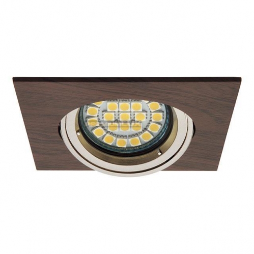 Obrázok pre KANLUX Wooden bodové podhľadové svietidlo nastaviteľné COMMON CT-DTL50-WE (wenge)