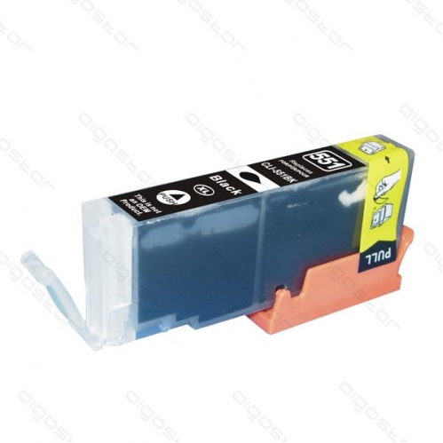 Obrázok pre 1x Canon BLACK CLI - 551 BK (11ml) - čierna - kompatibil