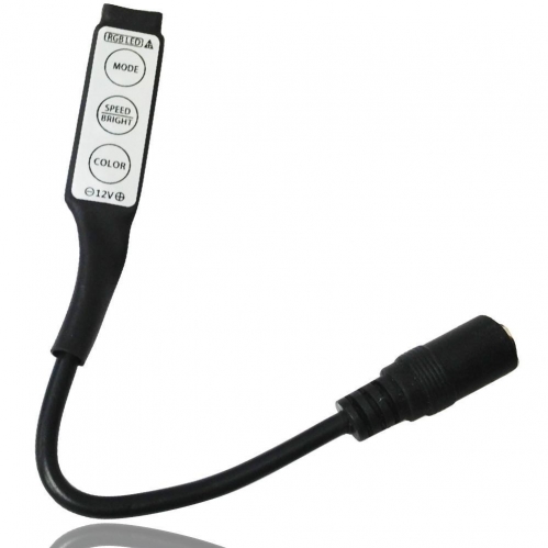 Obrázok pre RGB Manuálne zásuvkové ovládanie pre LED pásy 6A , 72W