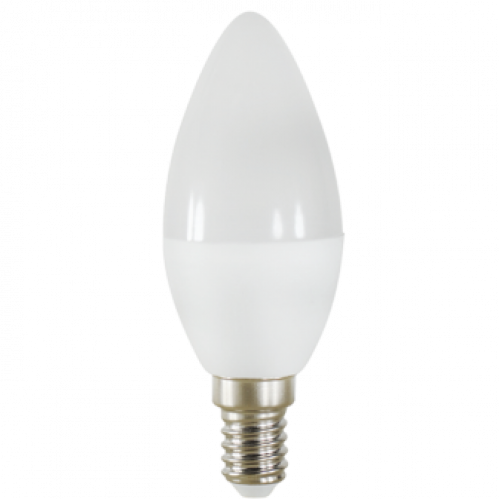 Obrázok pre LED žiarovka E14 8W/590lm ICD , svieca , Teplá biela